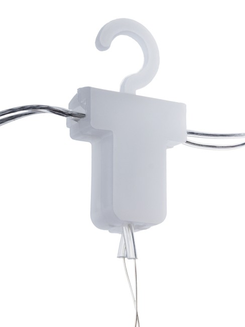 Гирлянда светодиодная "Роса - занавес" 2х2 м, 200LED, многоцветн., ПДУ, USB, IP20, TDM