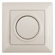 Светорегулятор поворотный, 600Вт 230В, СУ, Solo, сл.кость,4-401-02 Светорегулятор поворотный, 600Вт 230В, СУ, Solo, сл.кость,4-401-02