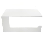Держатель для туалетной бумаги с полкой хранения, белый REXANT Держатель для туалетной бумаги с полкой хранения, белый REXANT