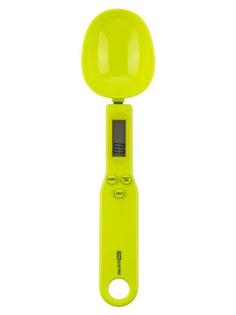 Весы электронные "Ложка", деление 0,1 г, макс. 500 г, зеленый, TDM