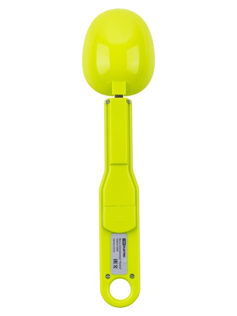 Весы электронные "Ложка", деление 0,1 г, макс. 500 г, зеленый, TDM