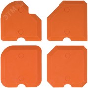 Шпатели эластичные для формирования швов, набор 4 шт Шпатели эластичные для формирования швов, набор 4 шт