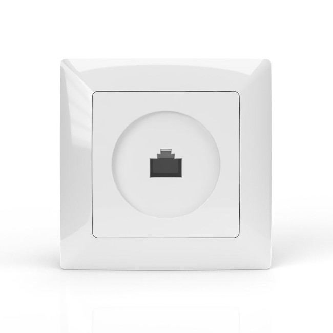 Розетка компьютерная 1-м СП AVA в сборе бел. TOKOV LIGHT TKL-AV-RC1-C01 Розетка компьютерная 1-м СП AVA в сборе бел. TOKOV LIGHT TKL-AV-RC1-C01