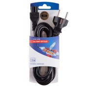 Шнур сетевой Евро 3х0.75мм² 1.8М (PVC) (с заземлением) (для питания ноутбука) REXANT Шнур сетевой Евро 3х0.75мм² 1.8М (PVC) (с заземлением) (для питания ноутбука) REXANT