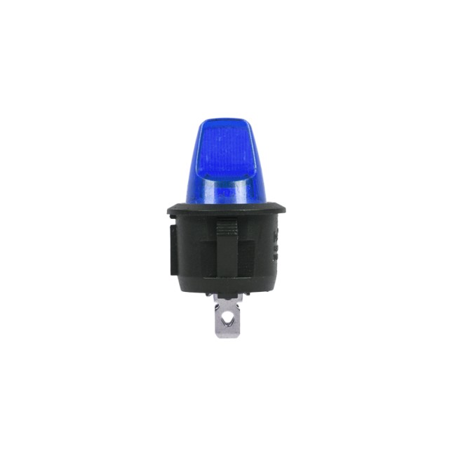 Выключатель клавишный круглый 12V 16А (3с) ON-OFF синий с подсветкой (RWB-224, SС-214) REXANT Выключатель клавишный круглый 12V 16А (3с) ON-OFF синий с подсветкой (RWB-224, SС-214) REXANT