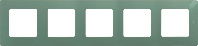 ETIKA Рамка 5 постов светлая галька ETIKA Рамка 5 постов светлая галька