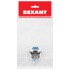 Индикатор металл Ø16 12В подсв/синяя LED (GQ16F-D)  REXANT