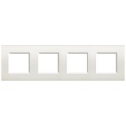 LivingLight Рамка прямоугольная 4 поста Белый LivingLight Рамка прямоугольная 4 поста Белый