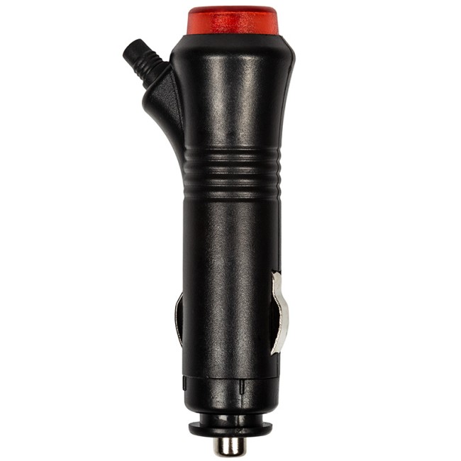 Штекер автоприкуривателя с кнопкой I=3А REXANT Штекер автоприкуривателя с кнопкой I=3А REXANT