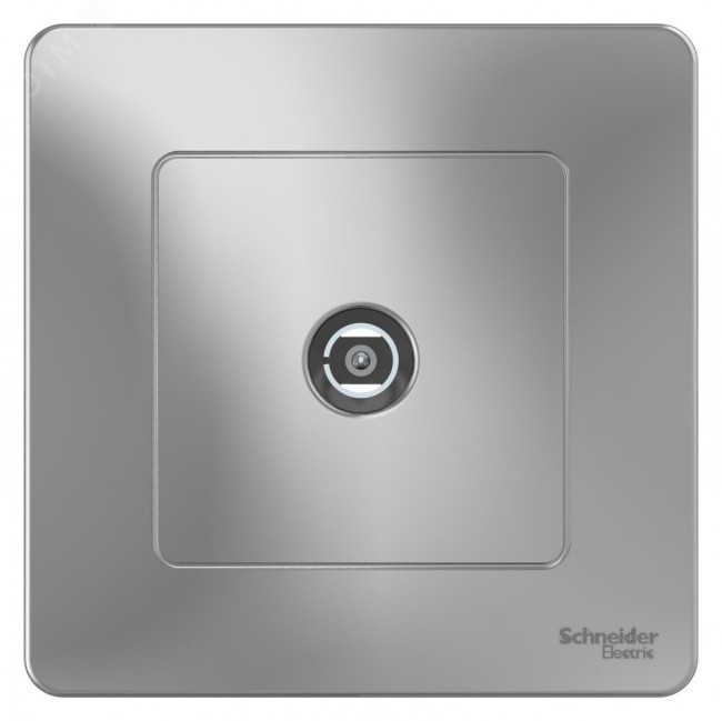 BLANCA скрытой установки коннектор тв, алюминий BLANCA скрытой установки коннектор тв, алюминий