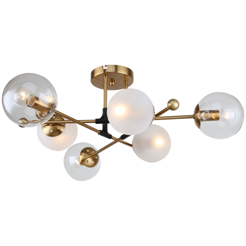 Люстра Darlene 3145-306 6хE14 40Вт модерн Rivoli Б0055493 Люстра Darlene 3145-306 6хE14 40Вт модерн Rivoli Б0055493