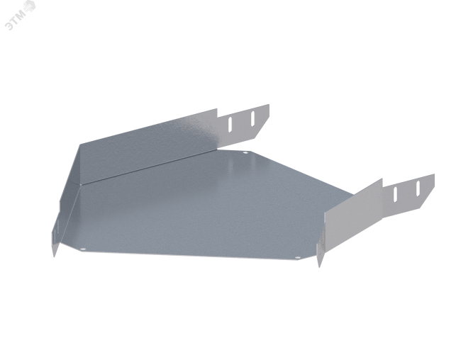 Лоток угловой горизонтальный ЛМс-135Г 400х200-1,5ц УТ1,5