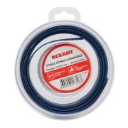 Трубка термоусаживаемая ТУТ нг 10,0/5,0мм, синяя, ролик 2,44м REXANT Трубка термоусаживаемая ТУТ нг 10,0/5,0мм, синяя, ролик 2,44м REXANT