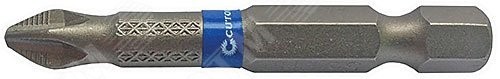 Биты стальные, 2 шт, CUTOP Profi, PH2, 100 мм