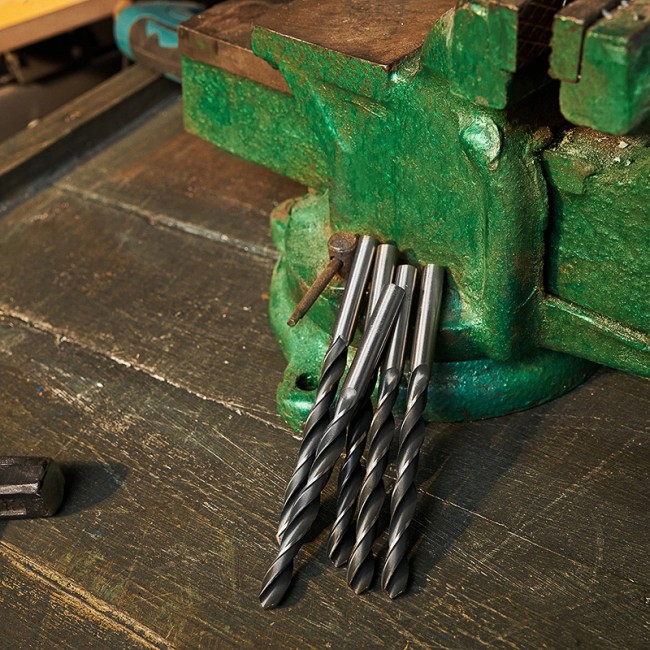 Сверло по металлу 9,0х125х81 мм HSS (5 шт. в упаковке) DIN 338 Kranz