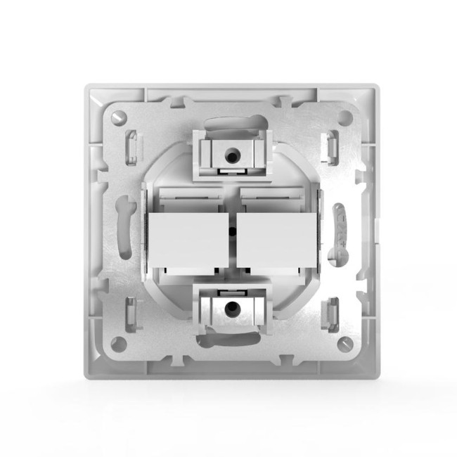 Розетка компьютерная 2-м СП AVA в сборе бел. TOKOV LIGHT TKL-AV-RC2-C01 Розетка компьютерная 2-м СП AVA в сборе бел. TOKOV LIGHT TKL-AV-RC2-C01