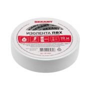 Изолента ПВХ REXANT 19 мм х 25 м, белая, упаковка 5 роликов Изолента ПВХ REXANT 19 мм х 25 м, белая, упаковка 5 роликов