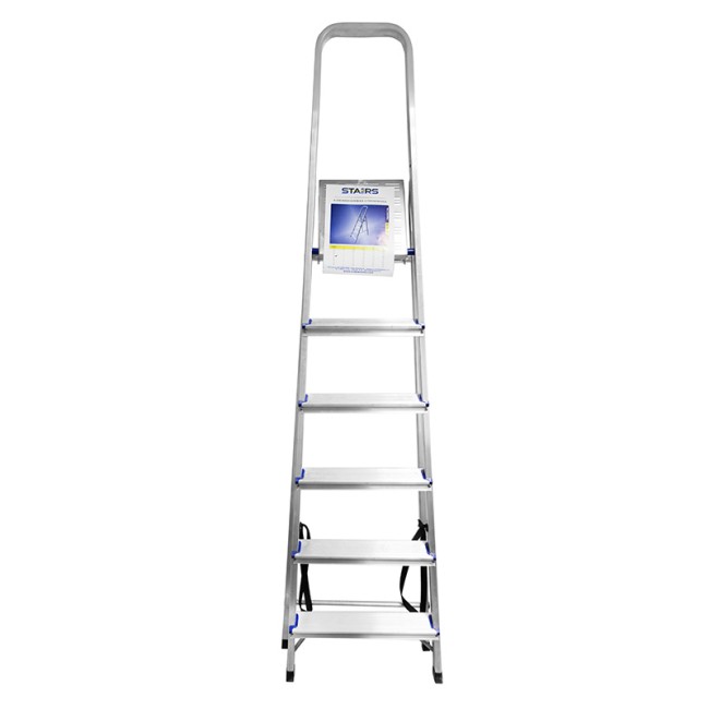 Стремянка алюминиевая 6 ступенек REXANT Стремянка алюминиевая 6 ступенек REXANT