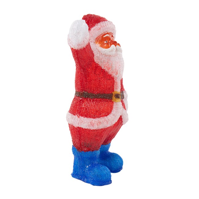 Акриловая светодиодная фигура Санта Клаус приветствует 60 см, 200 светодиодов, IP65 понижающий трансформатор в комплекте NEON-NIGHT Акриловая светодиодная фигура Санта Клаус приветствует 60 см, 200 светодиодов, IP65 понижающий трансформатор в комплекте NEON-NIGHT