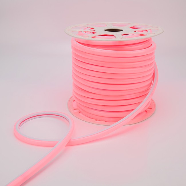 Гибкий неон LED SMD, форма – D, 16х16 мм, красный, 144 LED/м, бухта 50 м Гибкий неон LED SMD, форма – D, 16х16 мм, красный, 144 LED/м, бухта 50 м