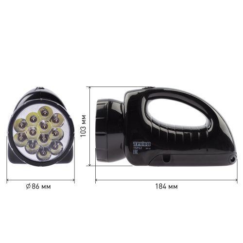 Фонарь-прожектор аккумуляторный TSP12 12 + 18LED аккум. 4В 1.8А.ч ЗУ 220В (картон. упак.) Трофи C0045551 Фонарь-прожектор аккумуляторный TSP12 12 + 18LED аккум. 4В 1.8А.ч ЗУ 220В (картон. упак.) Трофи C0045551