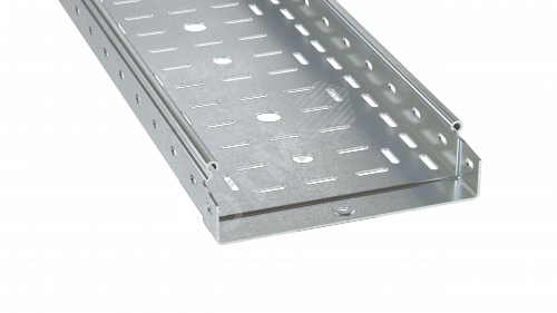 Лоток перфорированный 50x300х4000, 2,0 мм