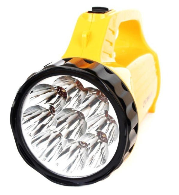 Фонарь аккумуляторный LED3819CSM 9LED + 12SMD 2 режима аккум. SLA 220В желт. Ultraflash 12860 Фонарь аккумуляторный LED3819CSM 9LED + 12SMD 2 режима аккум. SLA 220В желт. Ultraflash 12860