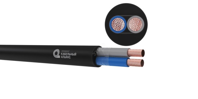 Кабель силовой H07RN-F 2X2,5 450/750В