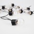 Лофт-гирлянда светодиодная 5 м, черный ПВХ, 20 LED, теплое белое свечение NEON-NIGHT