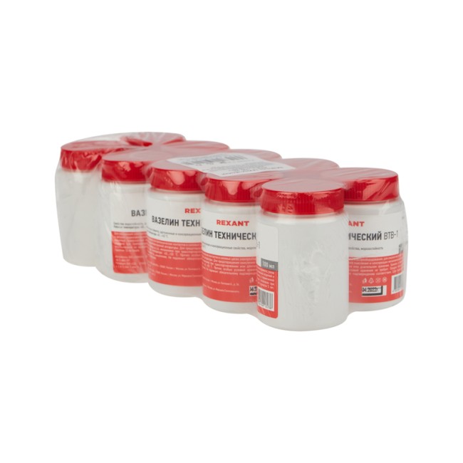 Вазелин технический, ВТВ-1, 100мл, банка REXANT Вазелин технический, ВТВ-1, 100мл, банка REXANT