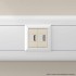 Avanti USB зарядное устройство ''Ванильная дымка'', 2.1А, 2 модульная