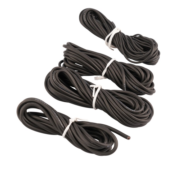Набор автопровода REXANT «Ассорти» 0,50х5 м/0,75х5 м/1,50х3 м/2,50х2 м, цвет провода черный