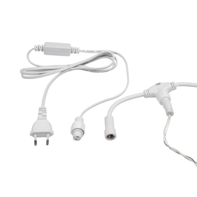 Гирлянда Светодиодный Дождь 2х1,5 м, эффект мерцания, прозрачный провод, 230 В, диоды белые (шнур питания в комплекте) Гирлянда Светодиодный Дождь 2х1,5 м, эффект мерцания, прозрачный провод, 230 В, диоды белые (шнур питания в комплекте)