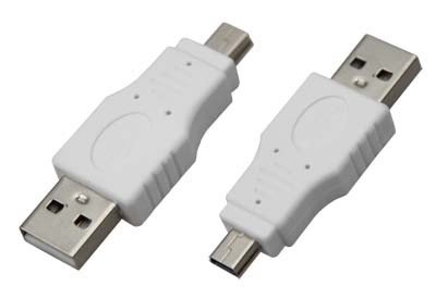 Переходник штекер USB-A (Male)-штекер miniUSB (Male) REXANT