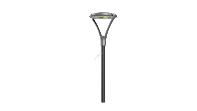 Светильник светодиодный уличный ДКУ-60w 3000K IP65 GR AC100-270 (парковый, 5лет гар.)