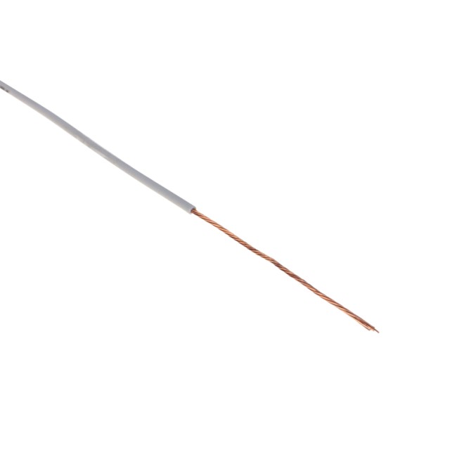 Провод ПГВА REXANT 1х0.50 мм², белый, бухта 100 м