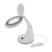 Лупа настольная 3D с подсветкой 30 SMD LED, ø100мм, белая REXANT Лупа настольная 3D с подсветкой 30 SMD LED, ø100мм, белая REXANT