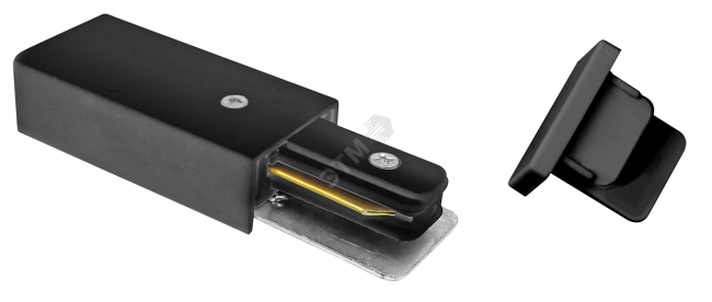 Заглушка торцевая чёрная PTR EC-BL jazzway Заглушка торцевая чёрная PTR EC-BL jazzway