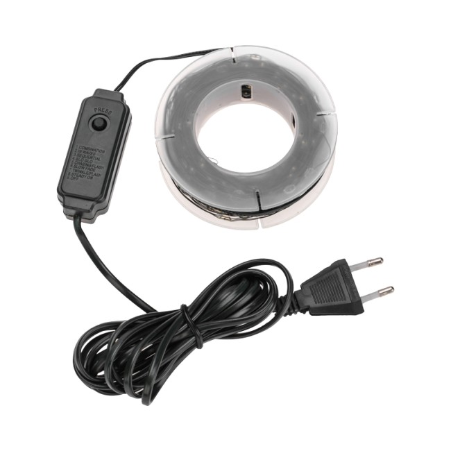 Гирлянда Роса с контроллером 20м, 200LED, зеленый провод, теплое белое свечение NEON-NIGHT Гирлянда Роса с контроллером 20м, 200LED, зеленый провод, теплое белое свечение NEON-NIGHT