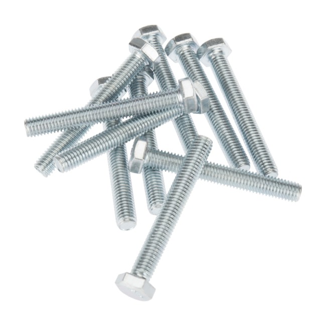 Болт шестигранный DIN 933, 8х60 короб (20 шт/уп) KRANZ