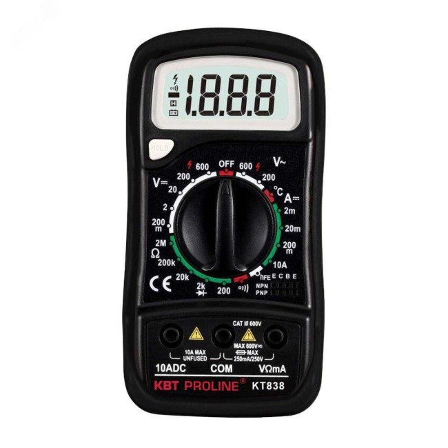 Мультиметр цифровой KT 838 PROLINE