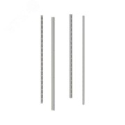 Стойки вертикальные, В=1000мм, без дополнительных креплений, 4шт RAL7035 Стойки вертикальные, В=1000мм, без дополнительных креплений, 4шт RAL7035