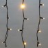 Гирлянда светодиодная Бахрома (Айсикл), 3,2х0,6м, 88 LED ТЕПЛЫЙ БЕЛЫЙ, черный КАУЧУК 3,3мм, IP67, постоянное свечение, 230В NEON-NIGHT (нужен шнур питания 315-000)