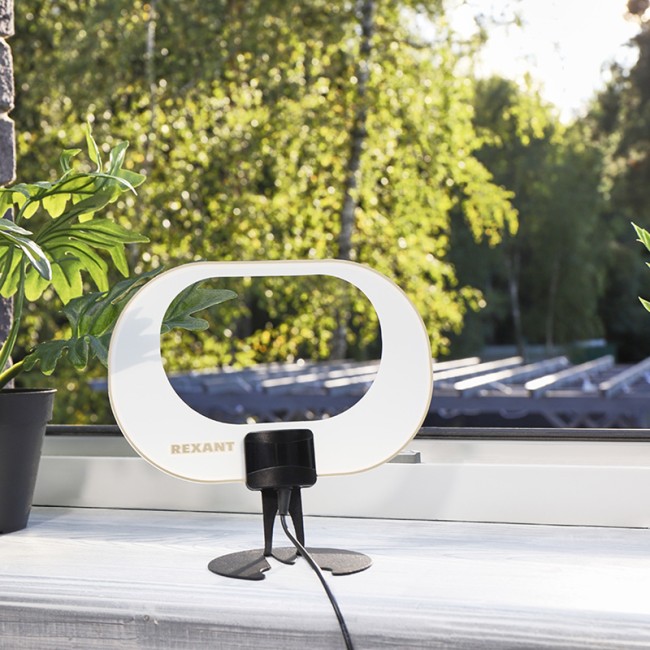 Антенна комнатная «Активная» для цифрового телевидения DVB-T2, Ag-713 REXANT Антенна комнатная «Активная» для цифрового телевидения DVB-T2, Ag-713 REXANT