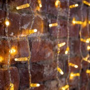 Гирлянда Светодиодный Дождь 2х1,5 м, эффект мерцания, прозрачный провод, 230 В, диоды цвет теплый белый (шнур питания в комплекте) Гирлянда Светодиодный Дождь 2х1,5 м, эффект мерцания, прозрачный провод, 230 В, диоды цвет теплый белый (шнур питания в комплекте)