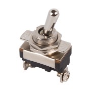 Тумблер 250V 10А (2c) ON-OFF однополюсный Mini (ASW-23) REXANT Тумблер 250V 10А (2c) ON-OFF однополюсный Mini (ASW-23) REXANT