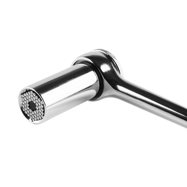 Ключ торцевой с трещоткой универсальный 7-19мм REXANT Ключ торцевой с трещоткой универсальный 7-19мм REXANT