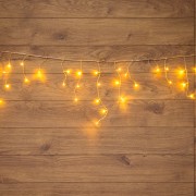 Гирлянда Айсикл (бахрома) светодиодная, 1,8 х 0,5 м, прозрачный провод, 230 В, диоды ТЕПЛЫЙ БЕЛЫЙ Гирлянда Айсикл (бахрома) светодиодная, 1,8 х 0,5 м, прозрачный провод, 230 В, диоды ТЕПЛЫЙ БЕЛЫЙ