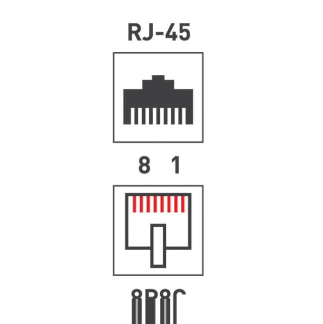 Разъем UTP RJ-45 (8P8C) Light, CAT 5e PROconnect