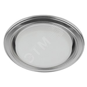Светильник под лампу Gx53,220V, 13W,серебро/хром KL35 SL/CH ЭРА